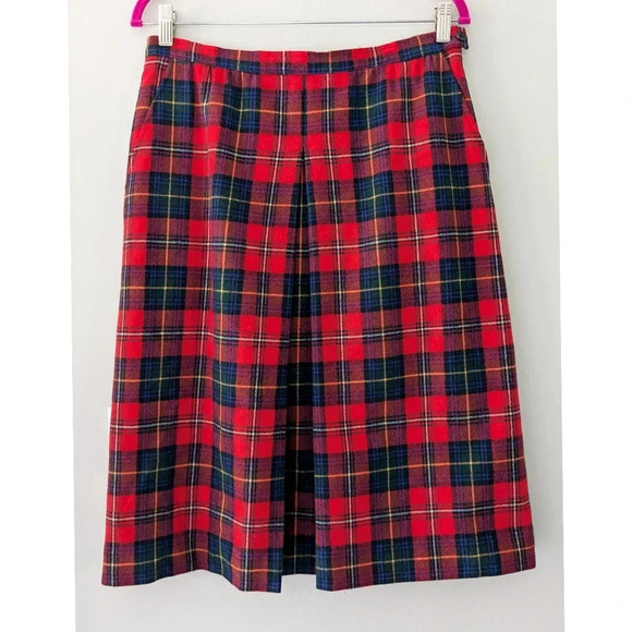 Pendleton Dresses & Skirts - Vintage Pendleton Boyd Holiday Tartan Skirt